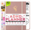 The Focus Reset™ | Self-Care & ADHD Planner for Adults | 90-Day Guided Productivity, Gratitude & Wellness Journal with Vision Board & Planner Stickers